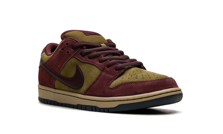 NIKE SB DUNK LOW DARK TEAM RED OLIVE FLAK