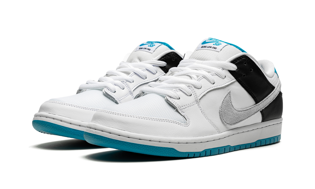 NIKE SB DUNK LOW NEUTRAL GREY LASER BLUE