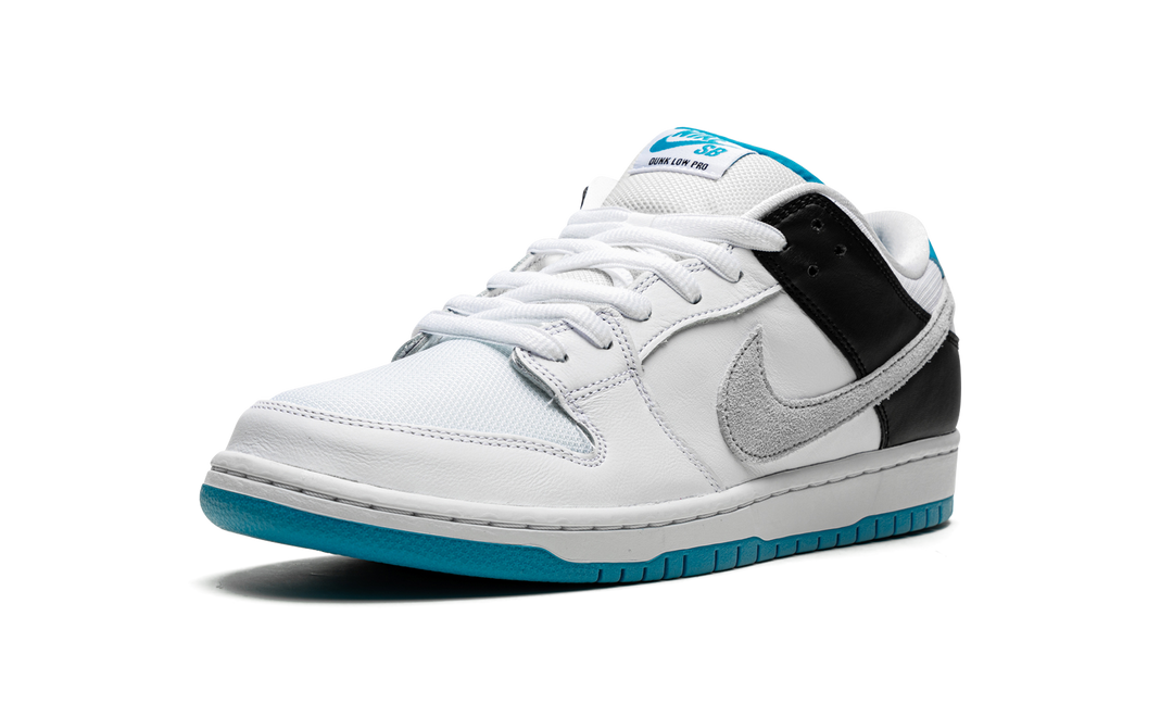NIKE SB DUNK LOW NEUTRAL GREY LASER BLUE
