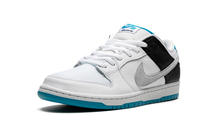 NIKE SB DUNK LOW NEUTRAL GREY LASER BLUE