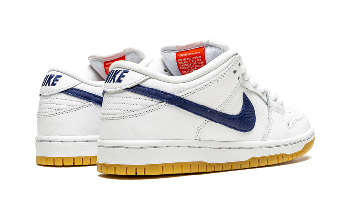 NIKE SB DUNK LOW ORANGE LABEL WHITE NAVY