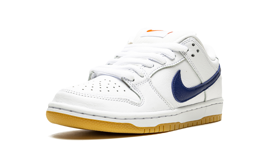 NIKE SB DUNK LOW ORANGE LABEL WHITE NAVY