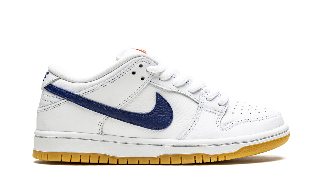 NIKE SB DUNK LOW ORANGE LABEL WHITE NAVY
