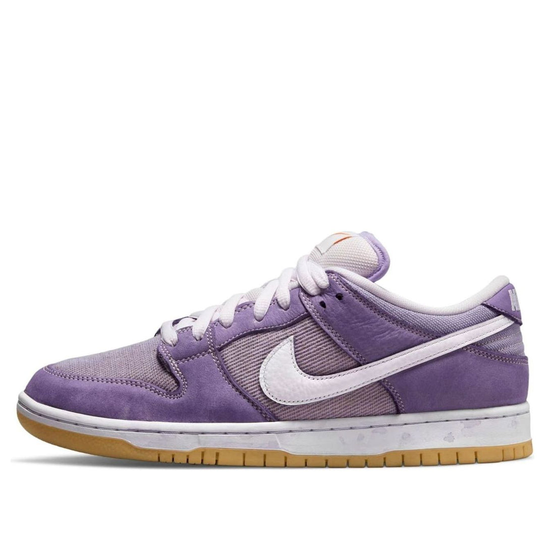 NIKE SB DUNK LOW UNBLEACHED PACK PURPLE