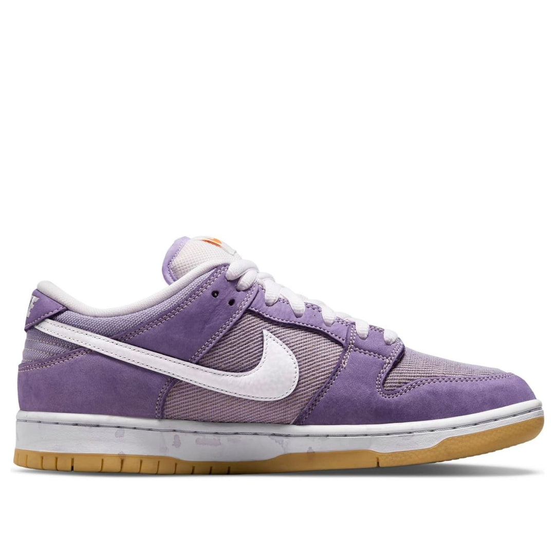 NIKE SB DUNK LOW UNBLEACHED PACK PURPLE