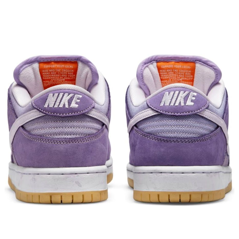 NIKE SB DUNK LOW UNBLEACHED PACK PURPLE