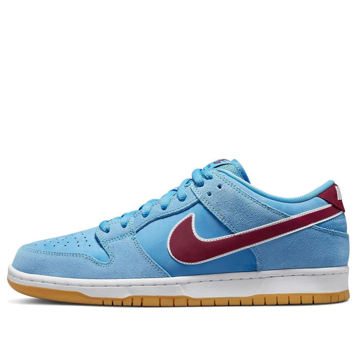 NIKE SB DUNK LOW VALOUR BLUE TEAM MAROON