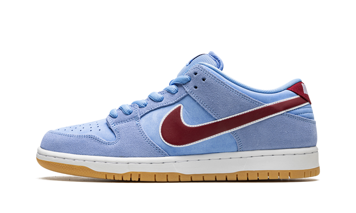 NIKE SB DUNK LOW VALOUR BLUE TEAM MAROON