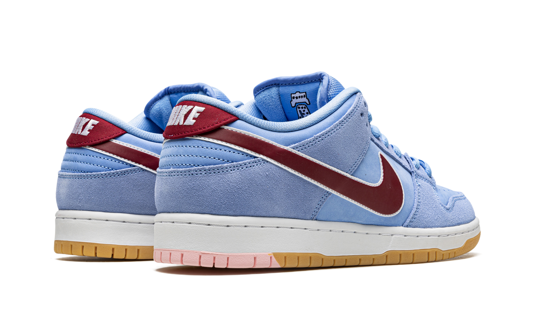 NIKE SB DUNK LOW VALOUR BLUE TEAM MAROON