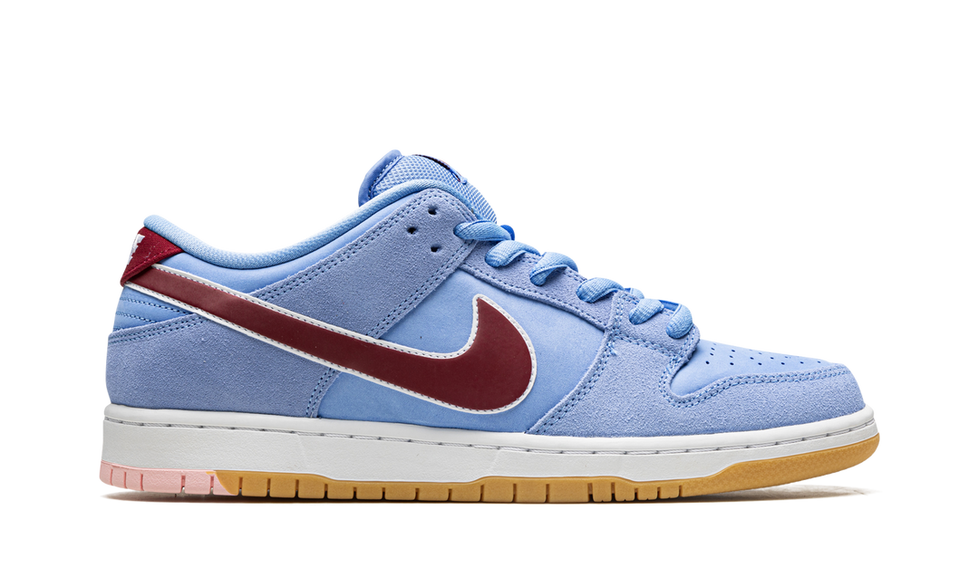 NIKE SB DUNK LOW VALOUR BLUE TEAM MAROON