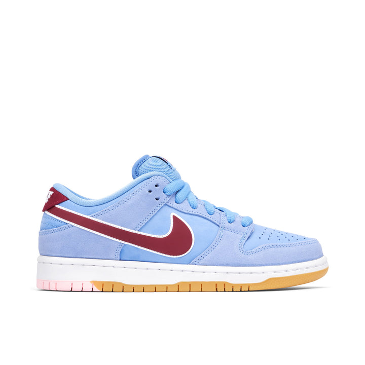 NIKE SB DUNK LOW VALOUR BLUE TEAM MAROON