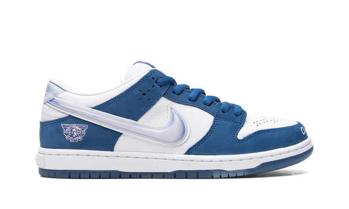 NIKE SB DUNK LOW X BORN X RAISED WHITE BLUE
