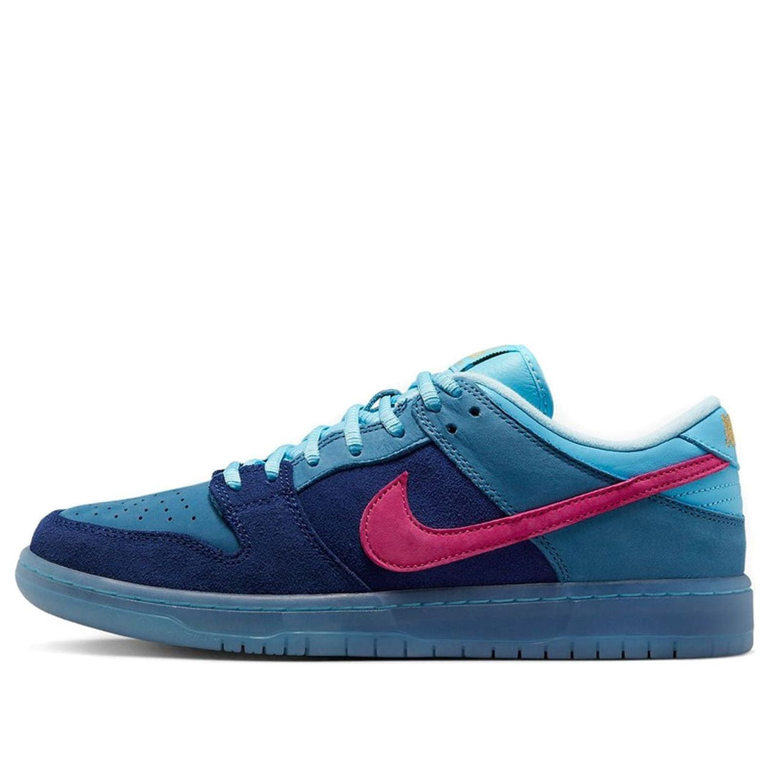 NIKE SB DUNK LOW X RUN THE JEWELS BLUE PINK