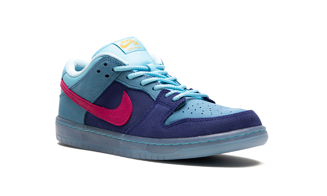 NIKE SB DUNK LOW X RUN THE JEWELS BLUE PINK