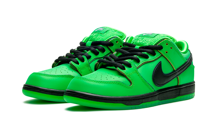 NIKE SB DUNK LOW X THE POWERPUFF GIRLS BUTTERCUP