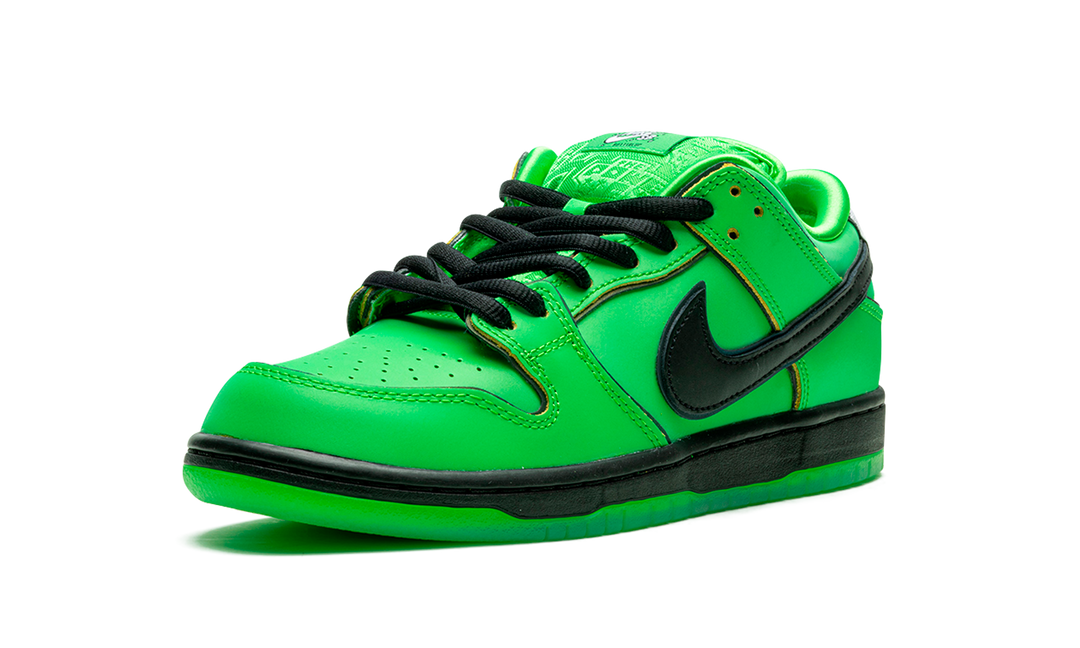 NIKE SB DUNK LOW X THE POWERPUFF GIRLS BUTTERCUP