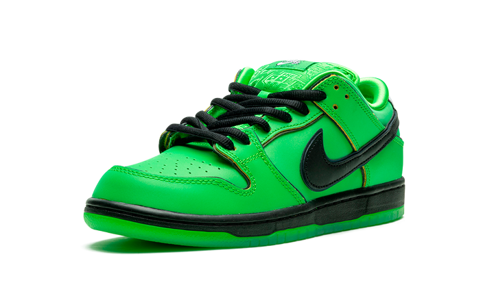 NIKE SB DUNK LOW X THE POWERPUFF GIRLS BUTTERCUP