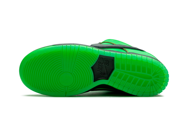 NIKE SB DUNK LOW X THE POWERPUFF GIRLS BUTTERCUP
