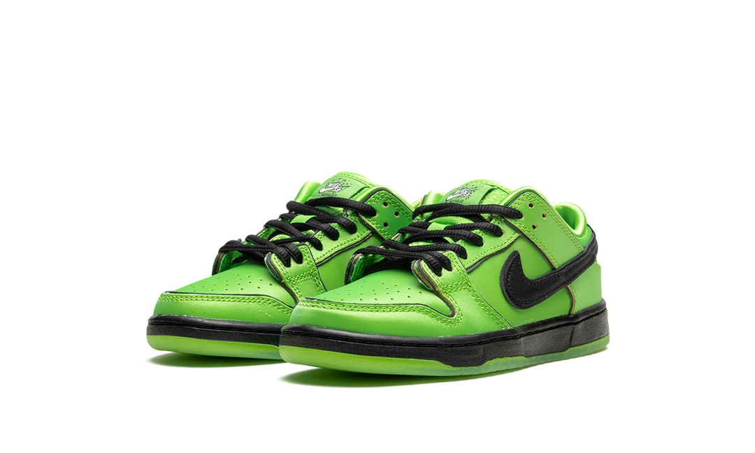 NIKE SB DUNK LOW X THE POWERPUFF GIRLS BUTTERCUP PS