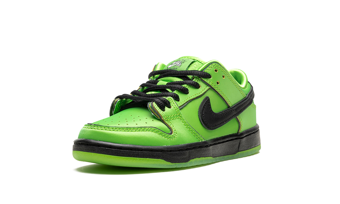 NIKE SB DUNK LOW X THE POWERPUFF GIRLS BUTTERCUP PS