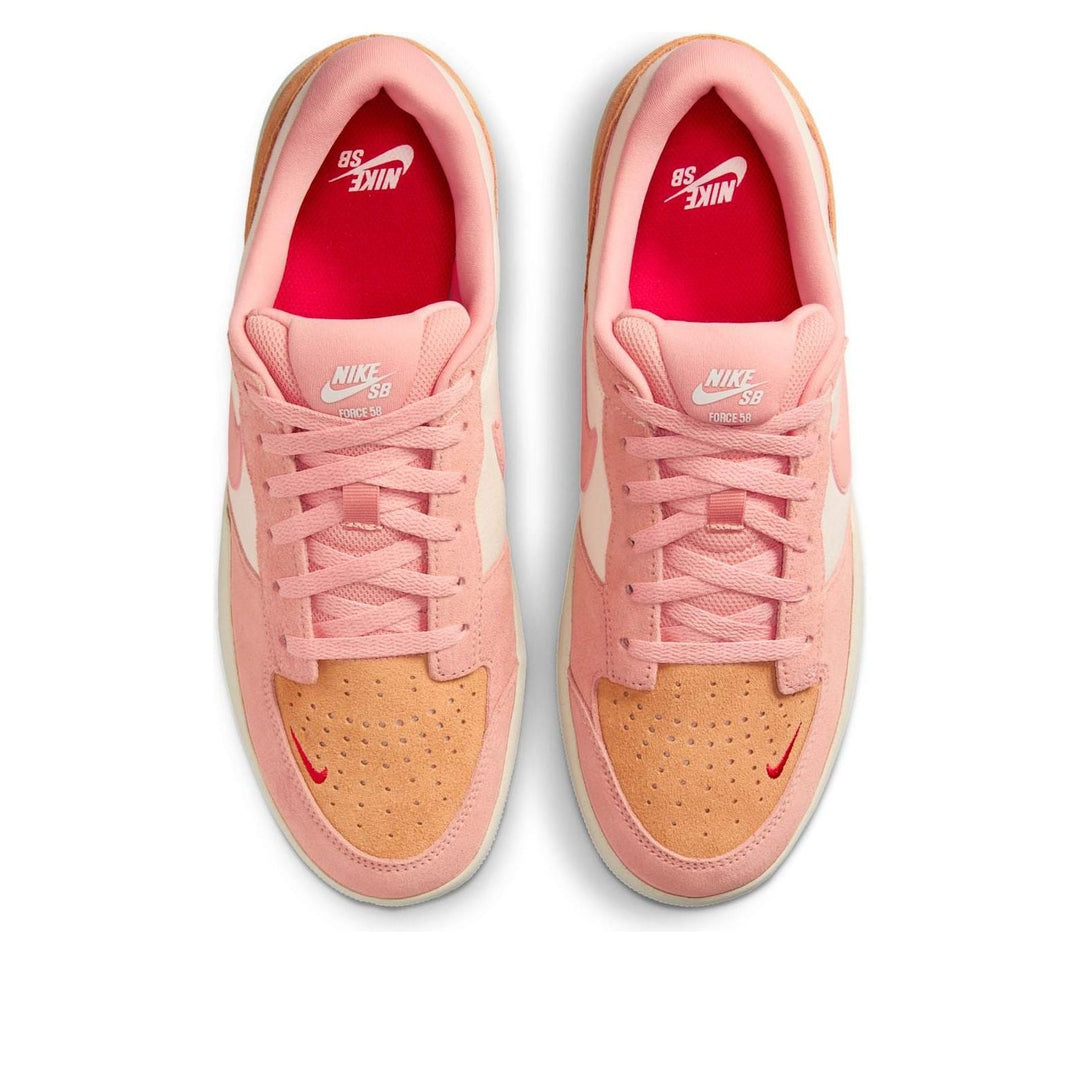 NIKE SB FORCE 58 PALE IVORY COPPER MOON GUM LIGHT BROWN APRICOT AGATE