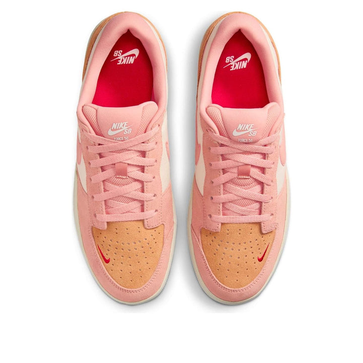 NIKE SB FORCE 58 PALE IVORY COPPER MOON GUM LIGHT BROWN APRICOT AGATE