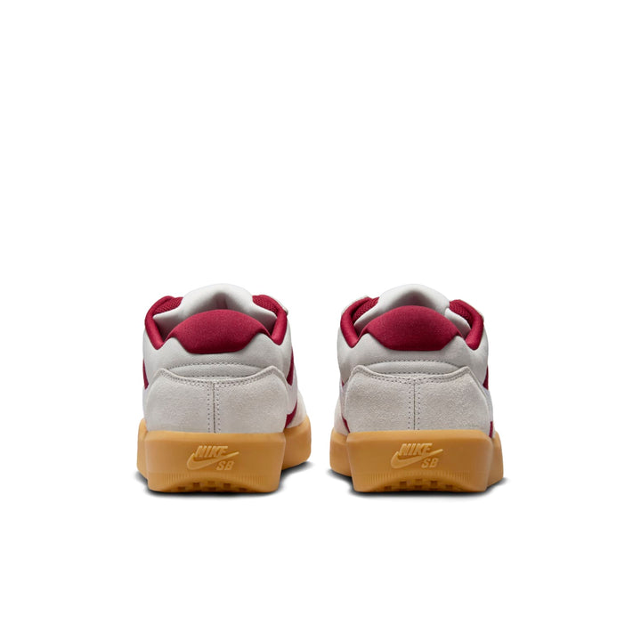 NIKE SB FORCE 58 TEAM RED GUM LIGHT BROWN