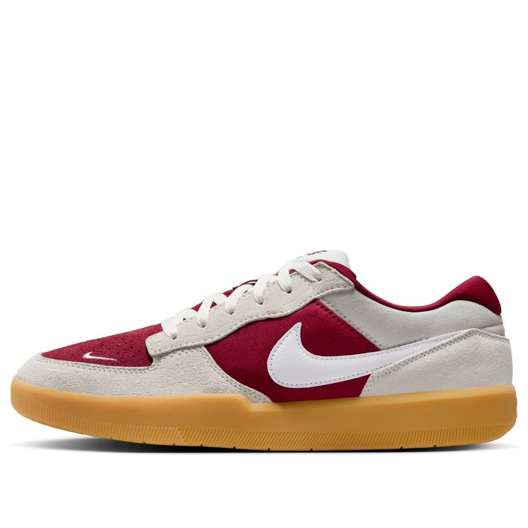 NIKE SB FORCE 58 TEAM RED GUM LIGHT BROWN