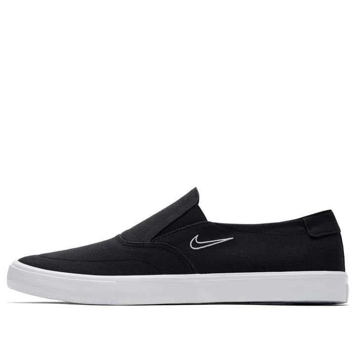 NIKE SB PORTMORE II SOLARSOFT SLIP BLACK LIGHT BONE