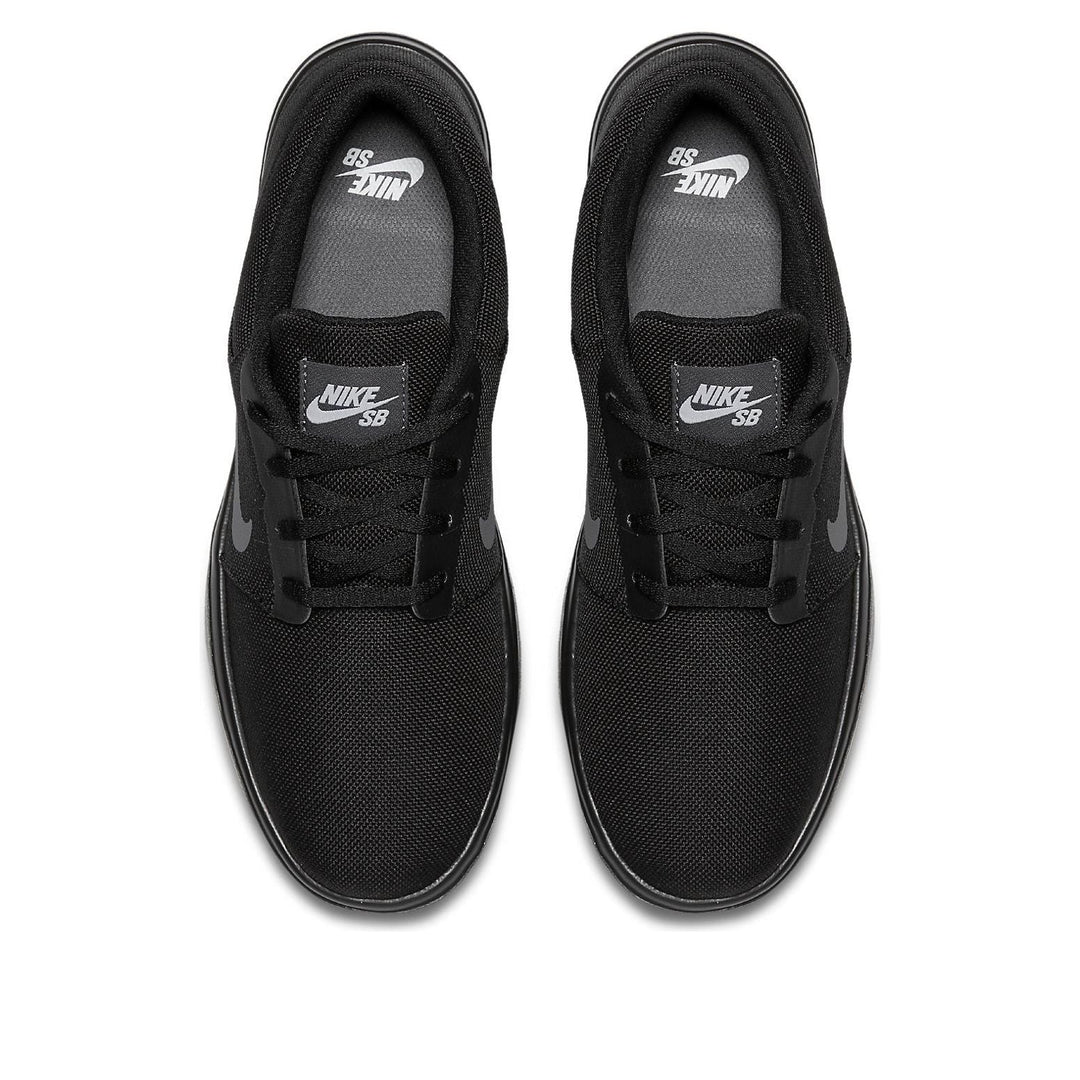 NIKE SB PORTMORE ULTRALIGHT CANVAS BLACK DARK GREY WHITE