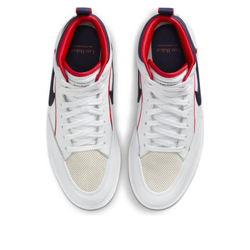 NIKE SB REACT LEO PRM WHITE MIDNIGHT NAVY — Stock