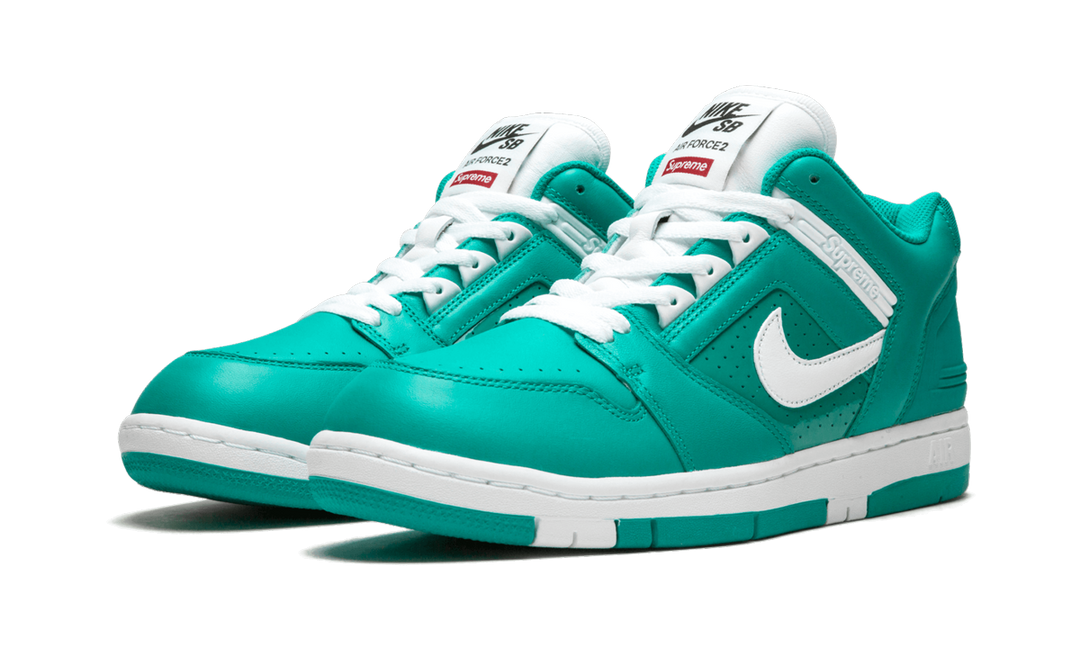 NIKE SB X SUPREME AIR FORCE 2 LOW BLUE