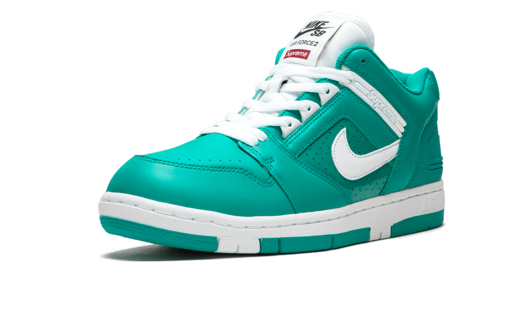 NIKE SB X SUPREME AIR FORCE 2 LOW BLUE