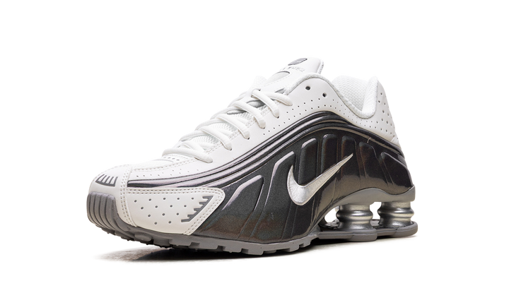 NIKE SHOX R4 WHITE IRIDESCENT WOMENS