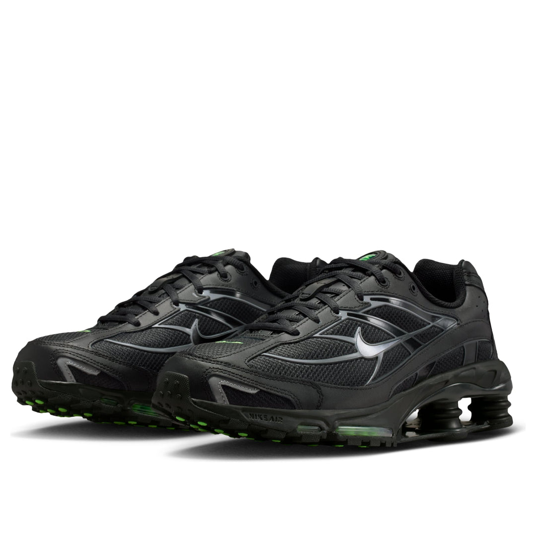 NIKE SHOX RIDE 2 BLACK COOL GREY SILVER