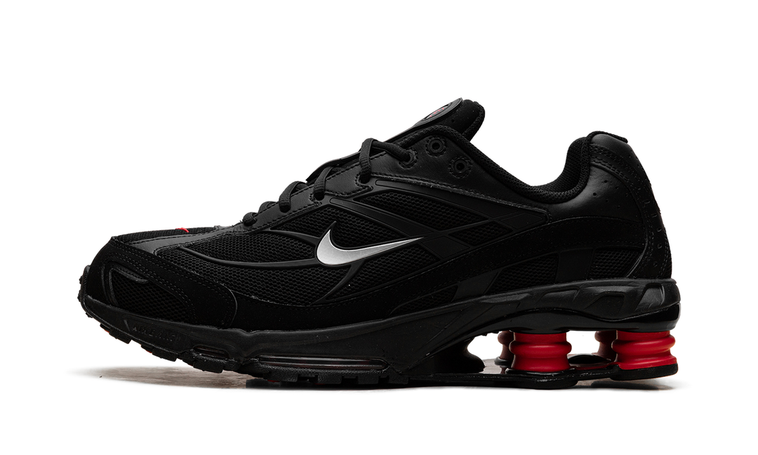 NIKE SHOX RIDE 2 BLACK UNIVERSITY RED