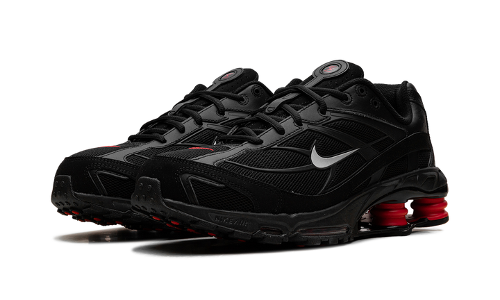 NIKE SHOX RIDE 2 BLACK UNIVERSITY RED