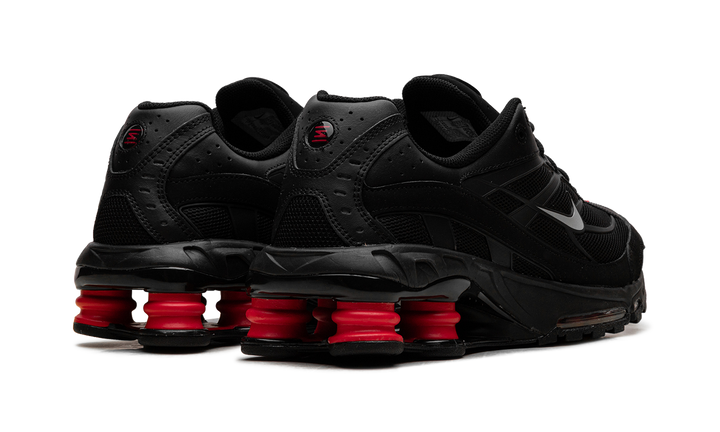 NIKE SHOX RIDE 2 BLACK UNIVERSITY RED