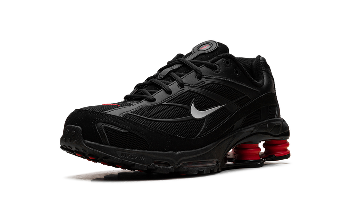 NIKE SHOX RIDE 2 BLACK UNIVERSITY RED