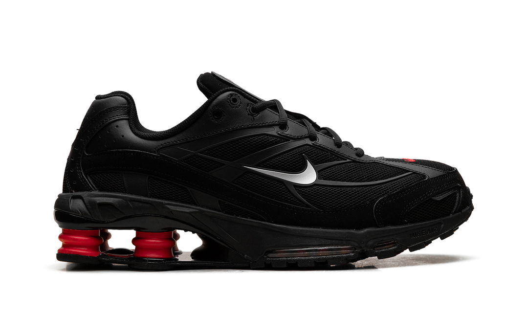 NIKE SHOX RIDE 2 BLACK UNIVERSITY RED