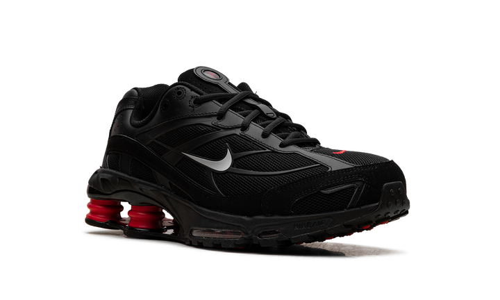 NIKE SHOX RIDE 2 BLACK UNIVERSITY RED