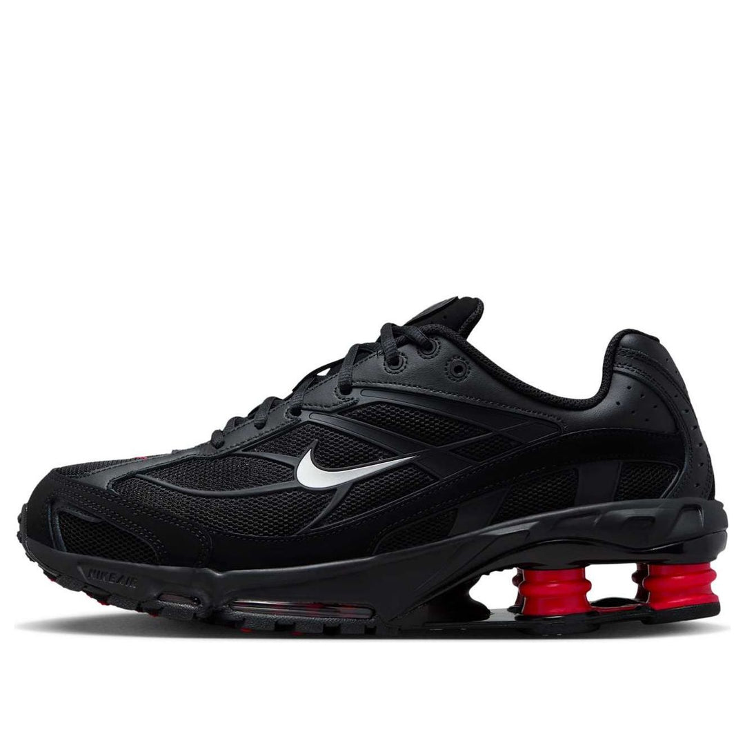 NIKE SHOX RIDE 2 BLACK UNIVERSITY RED