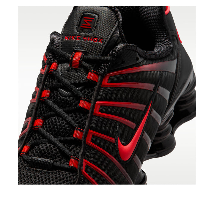 NIKE SHOX TL BLACK LIGHT CRIMSON