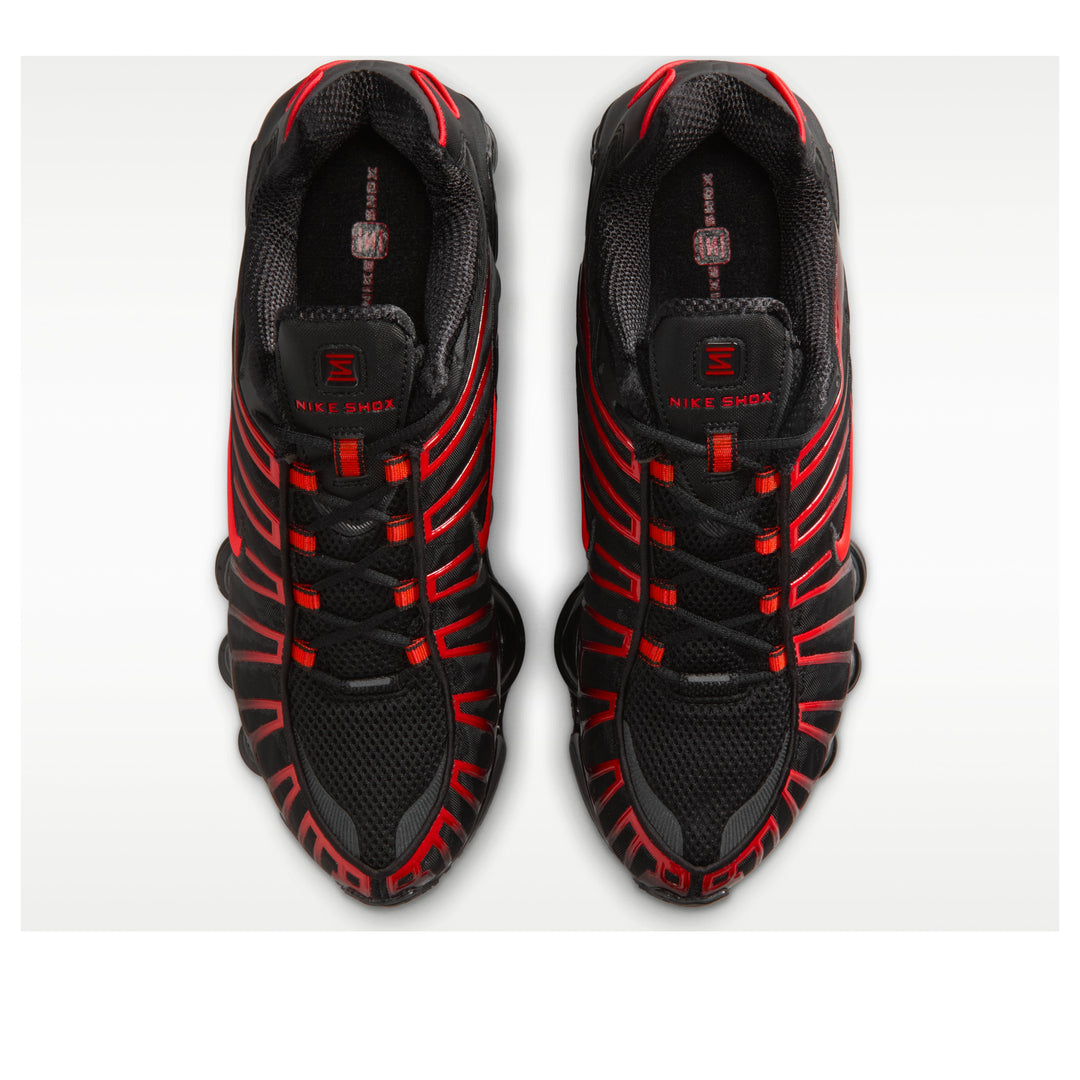 NIKE SHOX TL BLACK LIGHT CRIMSON