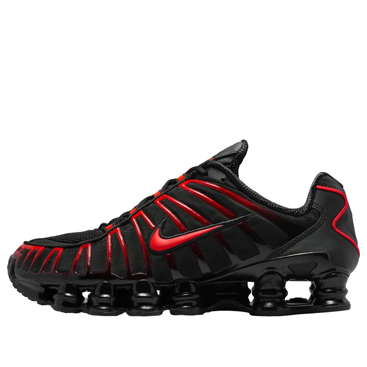 NIKE SHOX TL BLACK LIGHT CRIMSON