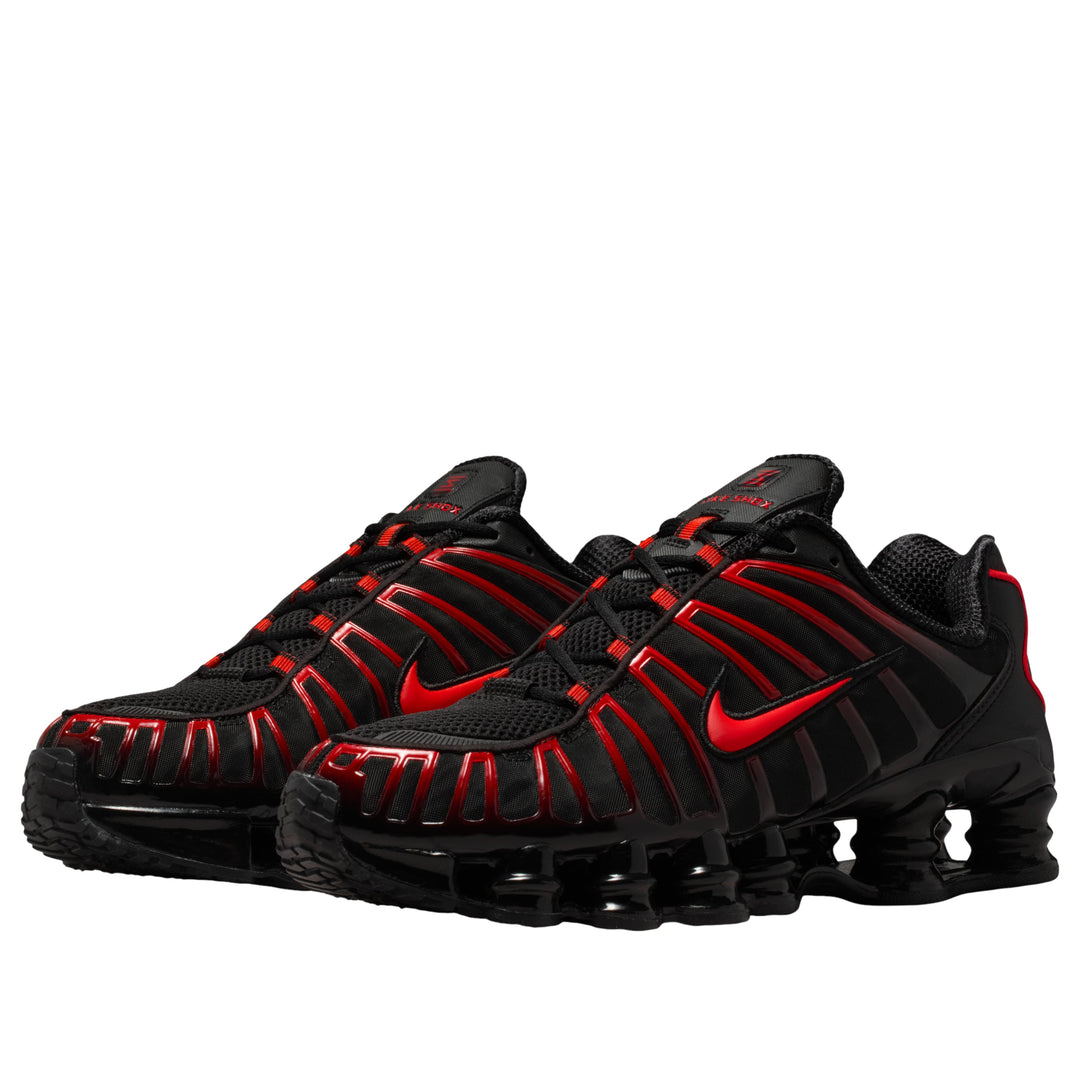 NIKE SHOX TL BLACK LIGHT CRIMSON