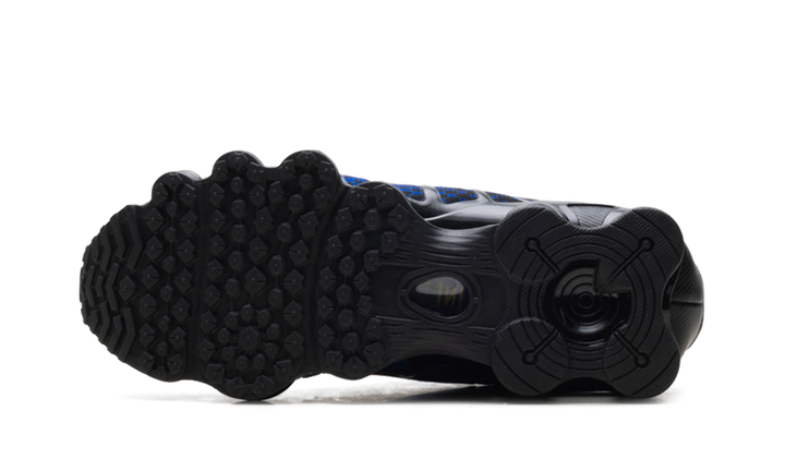 NIKE SHOX TL BLACK LYON BLUE VARSITY MAIZE