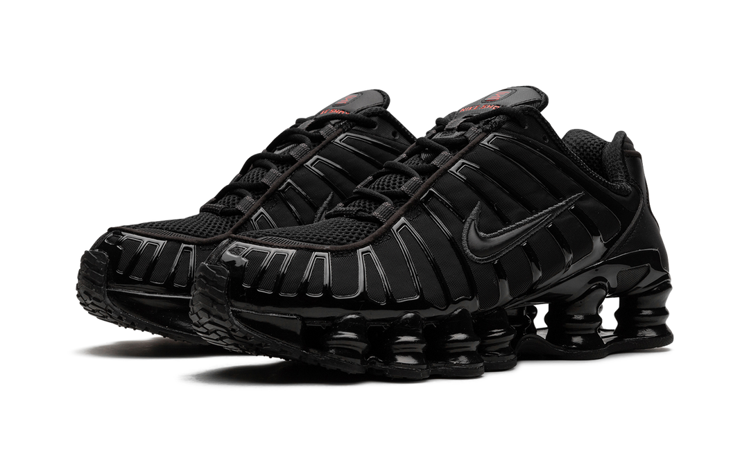 NIKE SHOX TL BLACK MAX ORANGE (WOMEN&