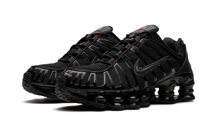 NIKE SHOX TL BLACK MAX ORANGE (WOMEN&