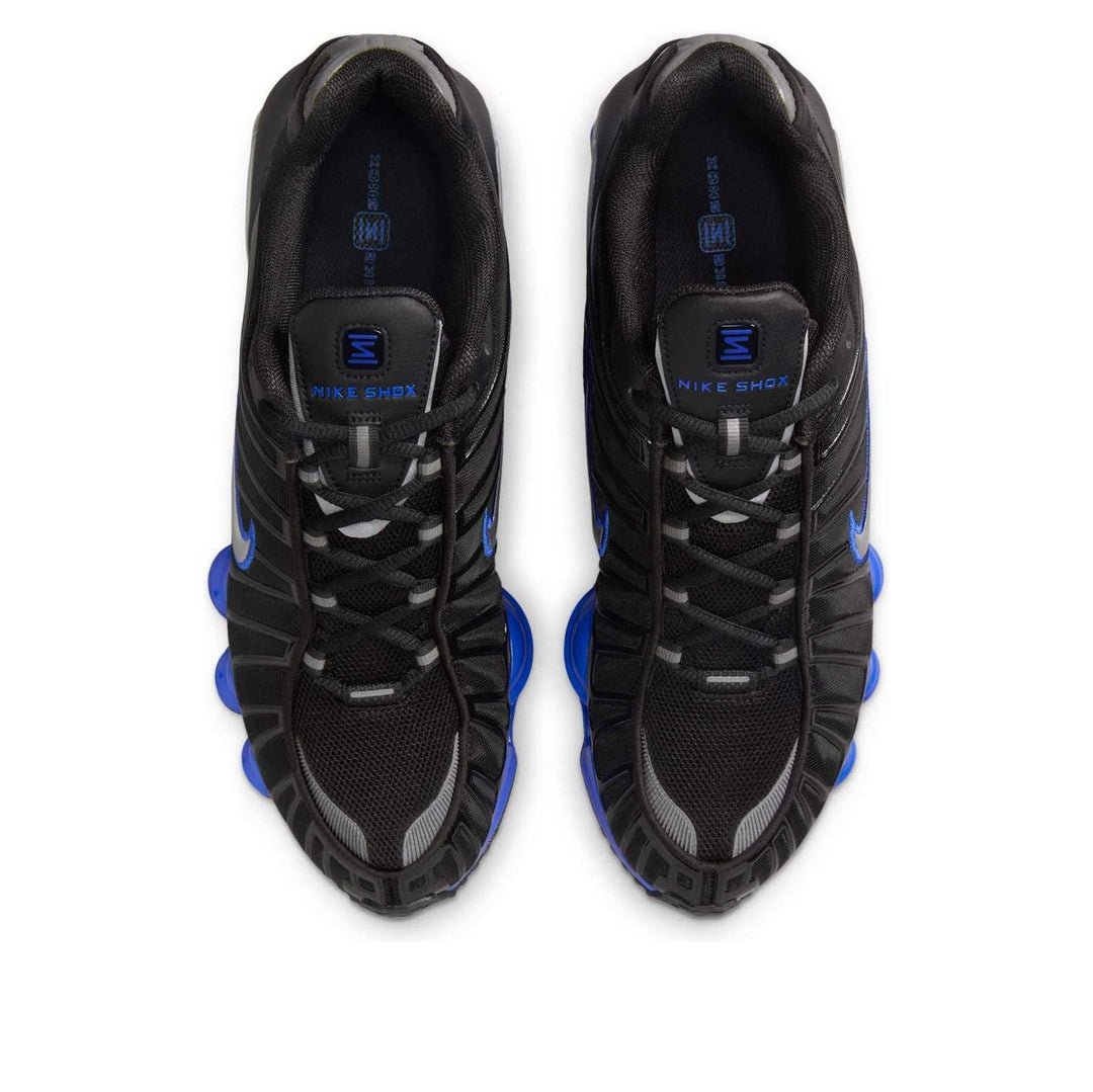 NIKE SHOX TL BLACK RACER BLUE METALLIC SILVER